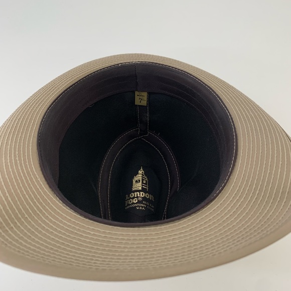 Vintage London Fog Waterproof Fedora size 7 - Picture 4 of 4